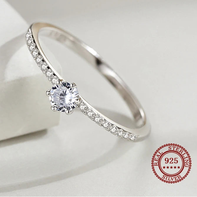 Eternal Sparkle Solitaire Ring