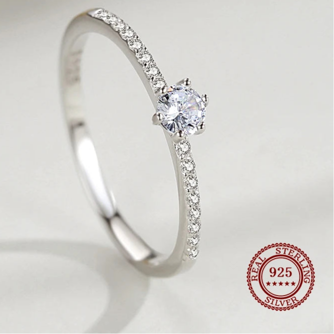 Eternal Sparkle Solitaire Ring