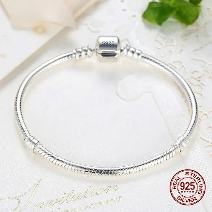 925 Sterling Silver Charm Bracelet