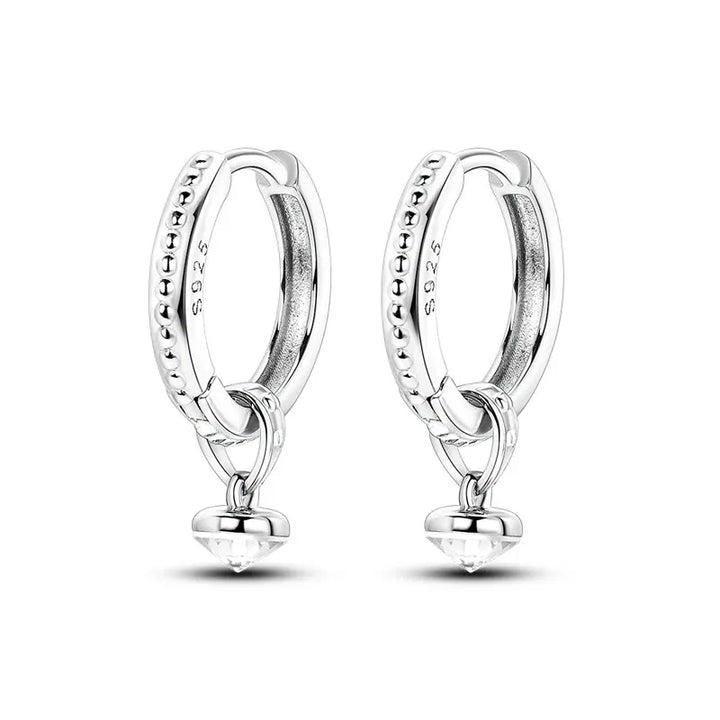 Sterling Silver 925 Hoop Earrings