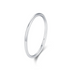 925 Sterling Silver Simple Fashion Stackable Ring