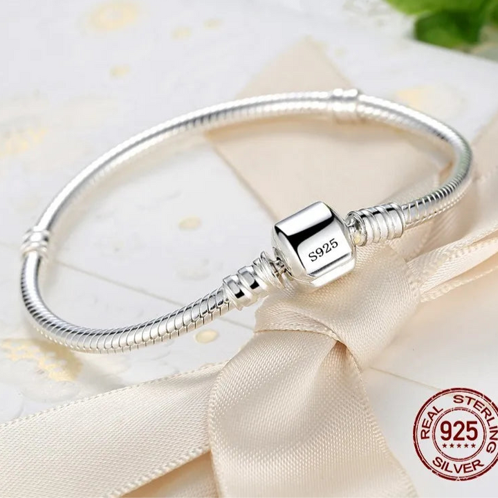 925 Sterling Silver Charm Bracelet