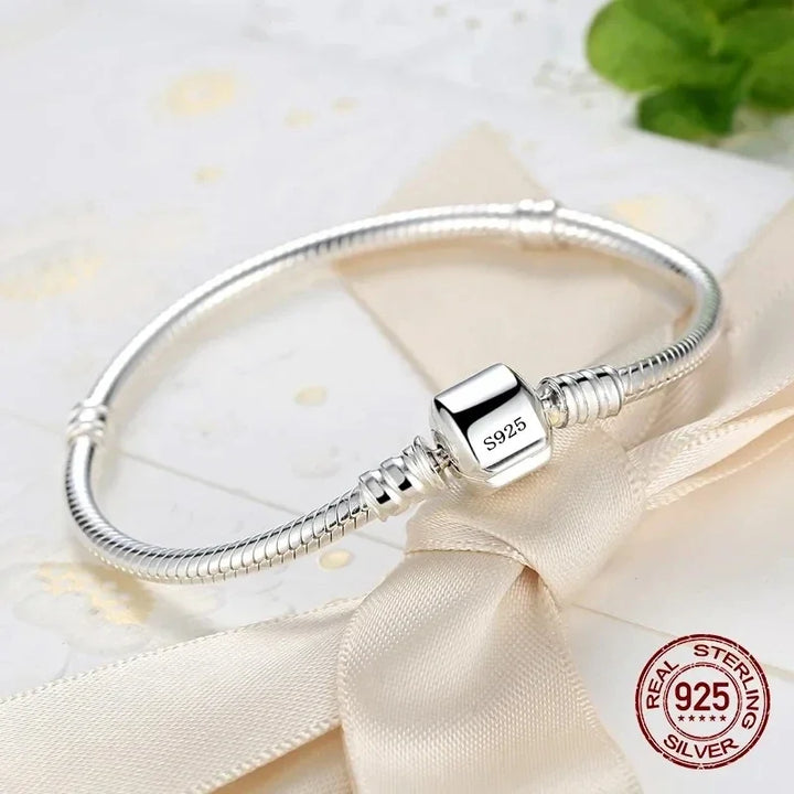 925 Sterling Silver Charm Bracelet