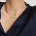 Sparkling Clavicle Chain Choker Necklace