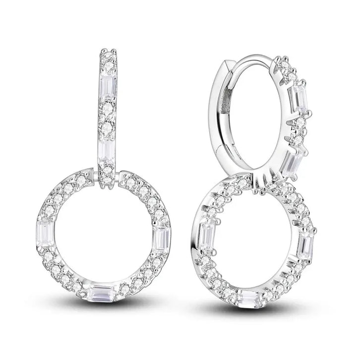 Sterling Silver 925 Hoop Earrings