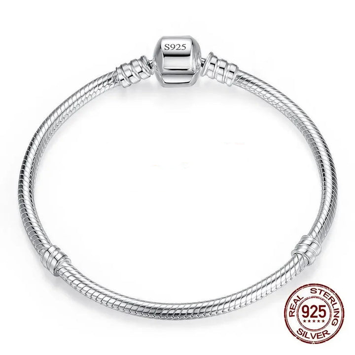 925 Sterling Silver Charm Bracelet